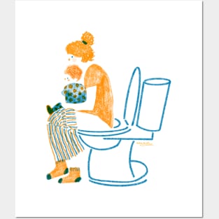 Toilet Time Posters and Art